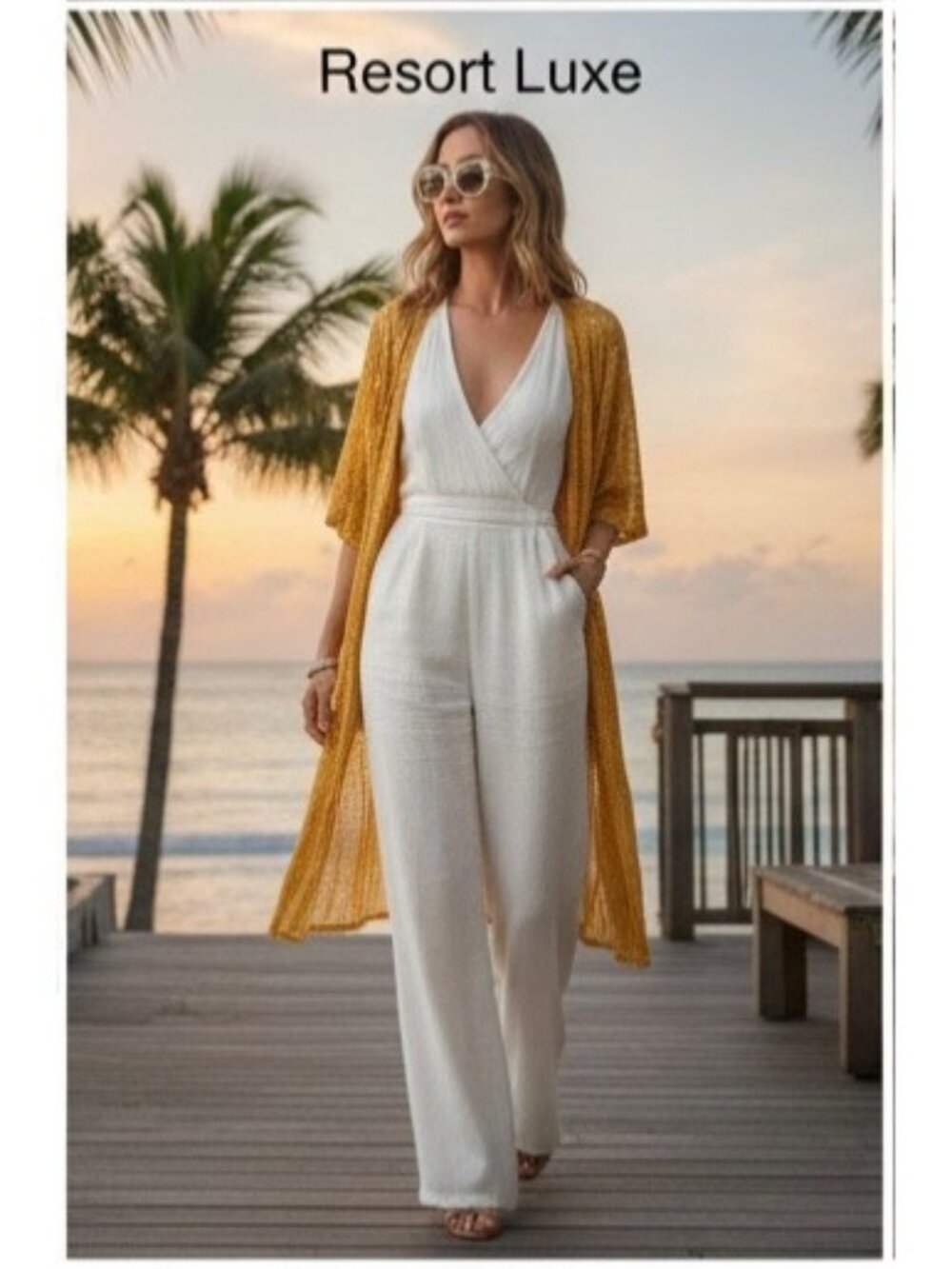 NWT Free People Golden Yellow Sequin Kimono | Boho Whimsigoth Coastal Cowgirl OS - Picture 13 of 16